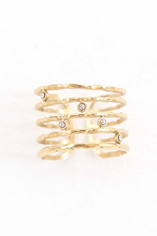 Twig Adjustable Ring - LOLA LUXE