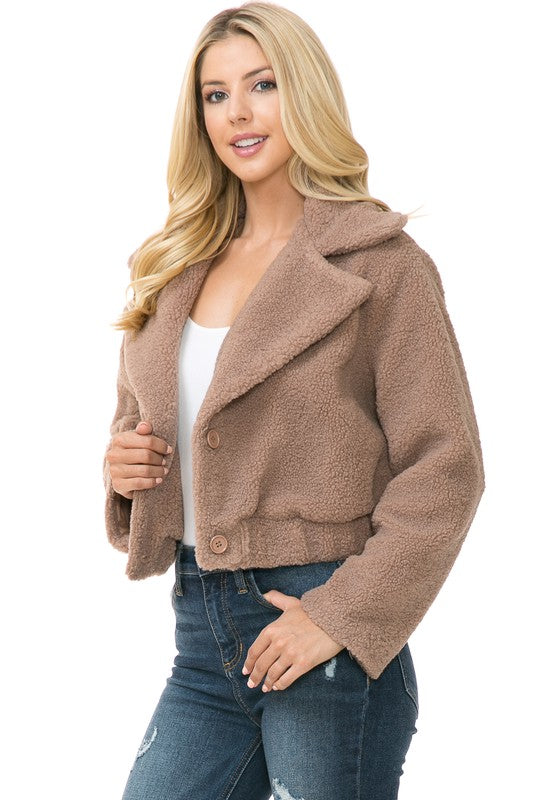 Women's Faux Fur Jacket - LOLA LUXE