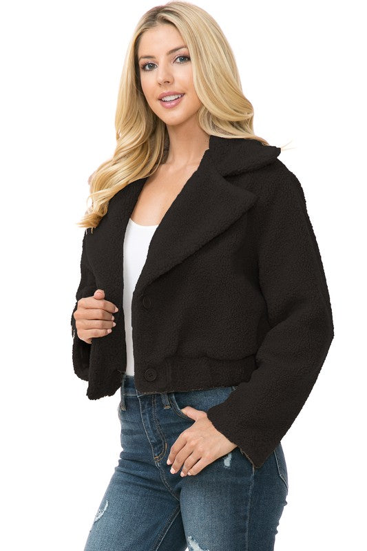 Women's Faux Fur Jacket - LOLA LUXE