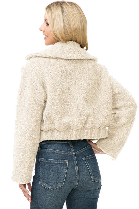 Women's Faux Fur Jacket - LOLA LUXE