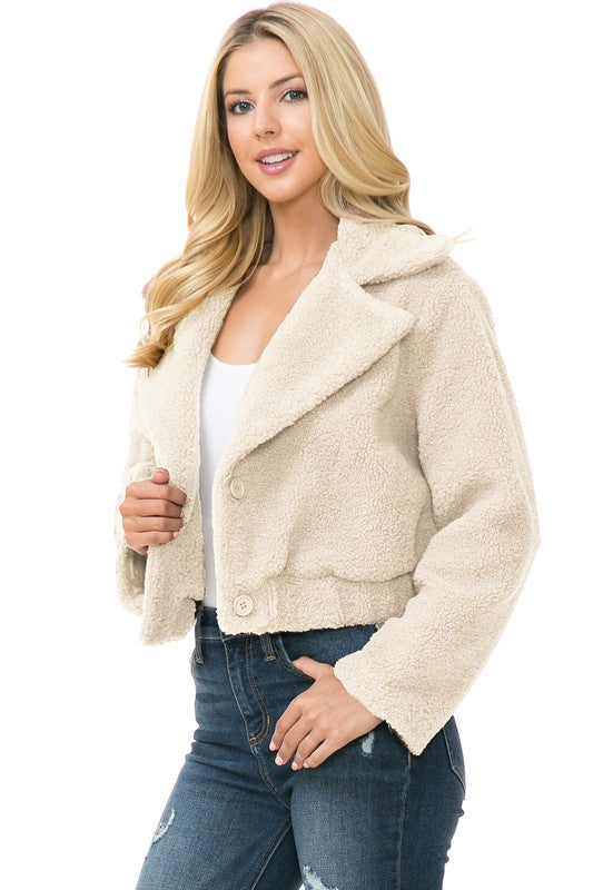 Women's Faux Fur Jacket - LOLA LUXE