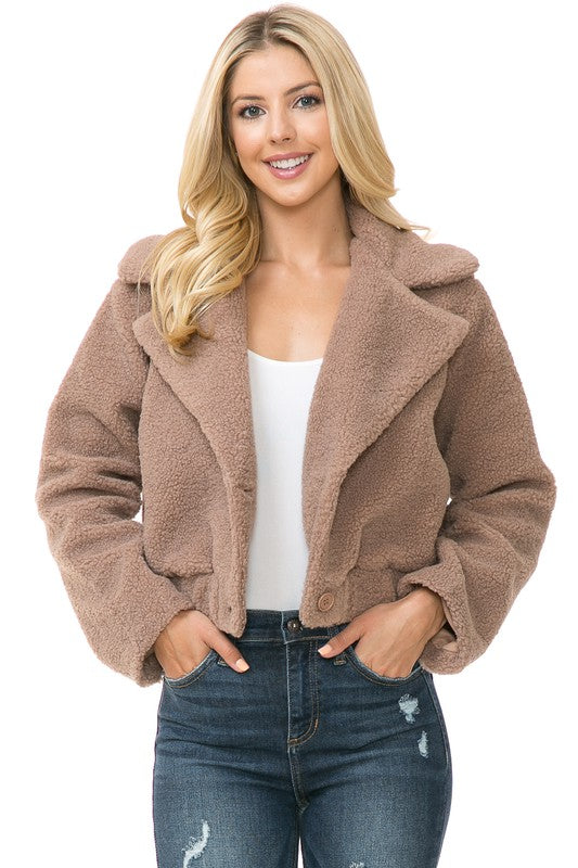 Women's Faux Fur Jacket - LOLA LUXE