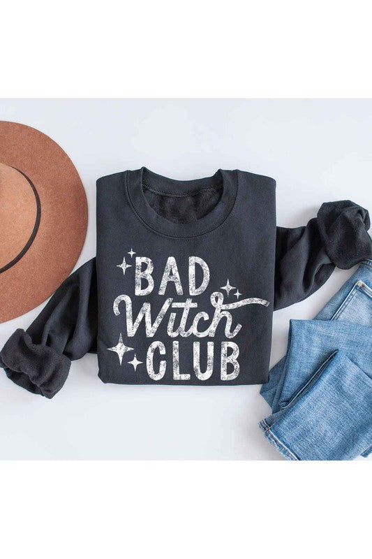 Bad Witch Halloween Graphic Sweatshirt - LOLA LUXE