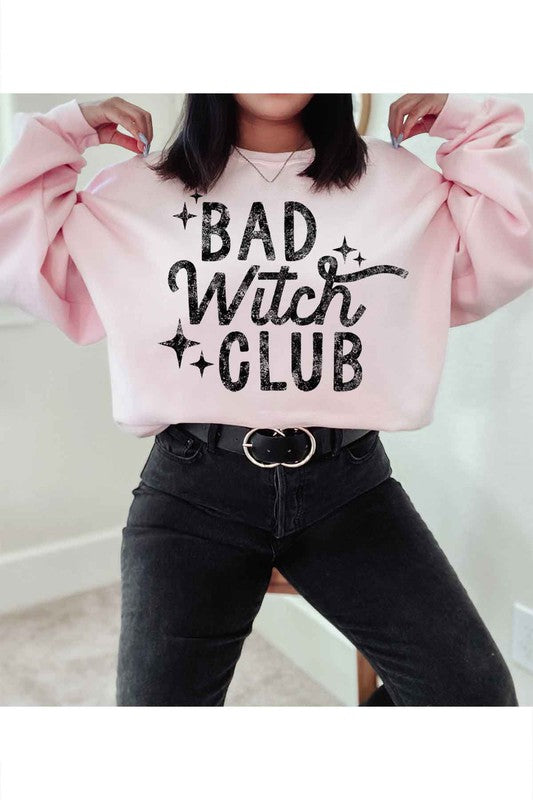 Bad Witch Halloween Graphic Sweatshirt - LOLA LUXE