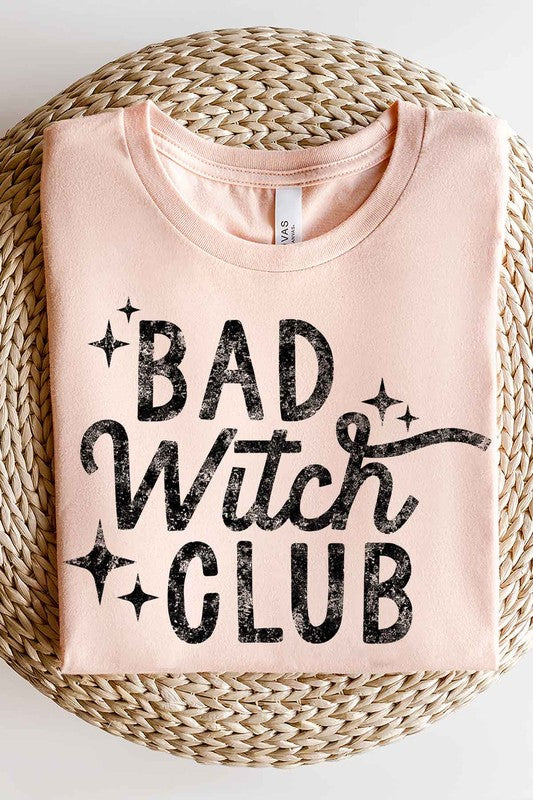 BAD WITCH HALLOWEEN GRAPHIC T SHIRT - LOLA LUXE