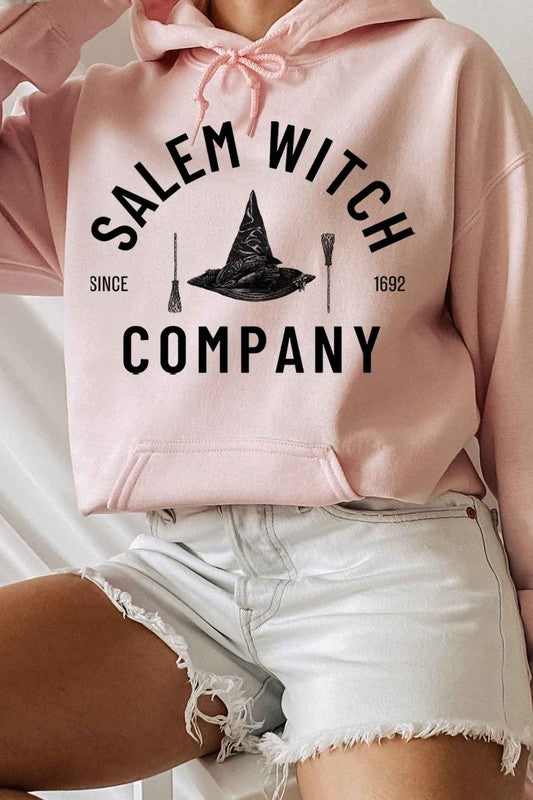 WITCH HALLOWEEN GRAPHIC HOODIE - LOLA LUXE