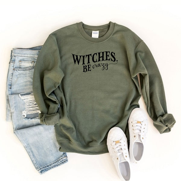 Witches Be Crazy Graphic Sweatshirt - LOLA LUXE