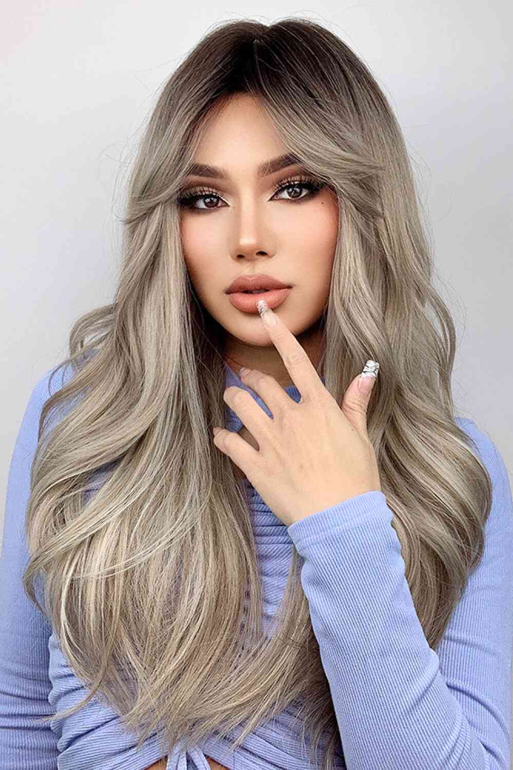 Full Machine Long Wave Wigs 26'' - lolaluxeshop