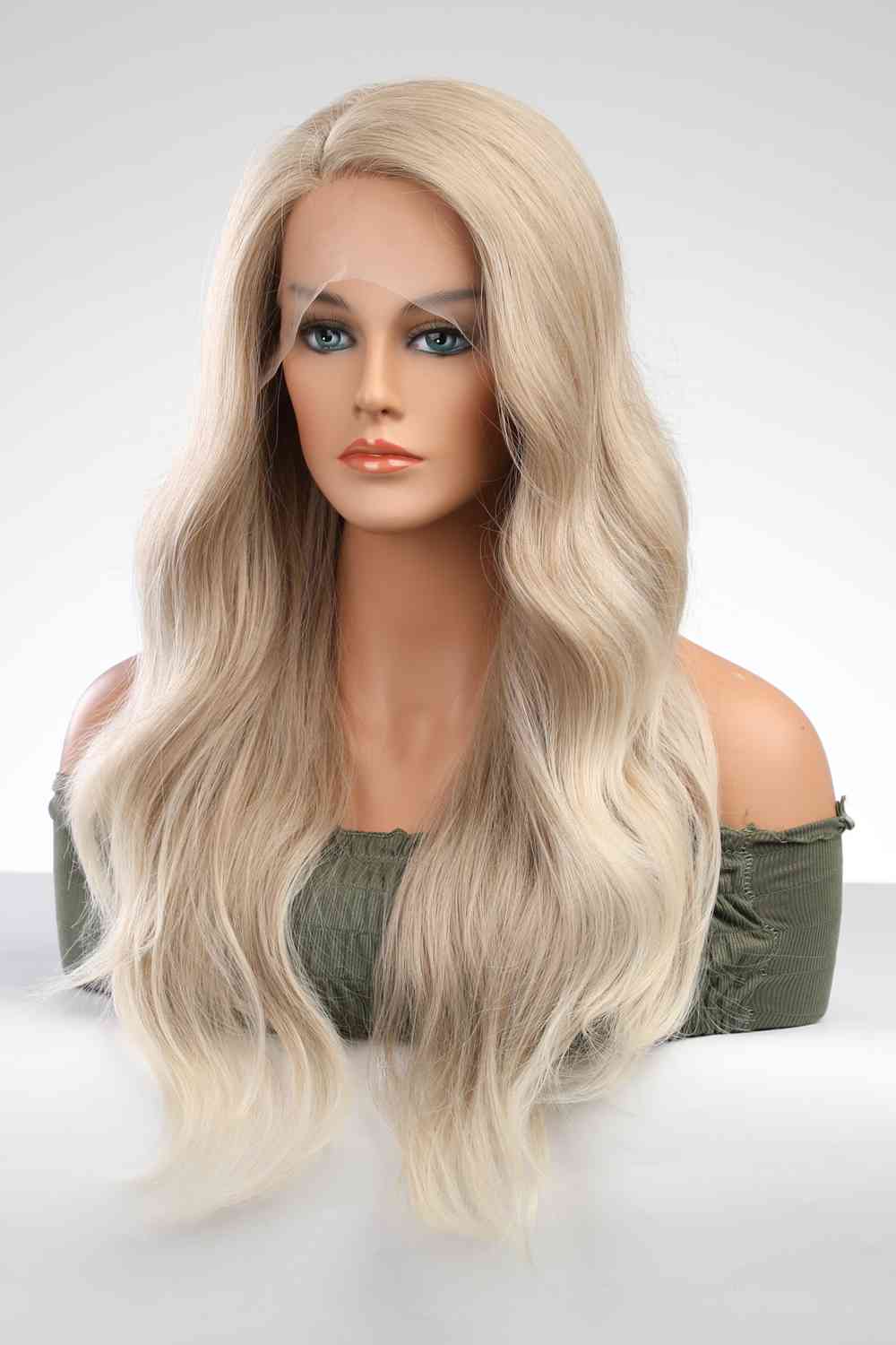 13*2" Lace Front Wigs Synthetic Long Wave 25" 150% Density - lolaluxeshop