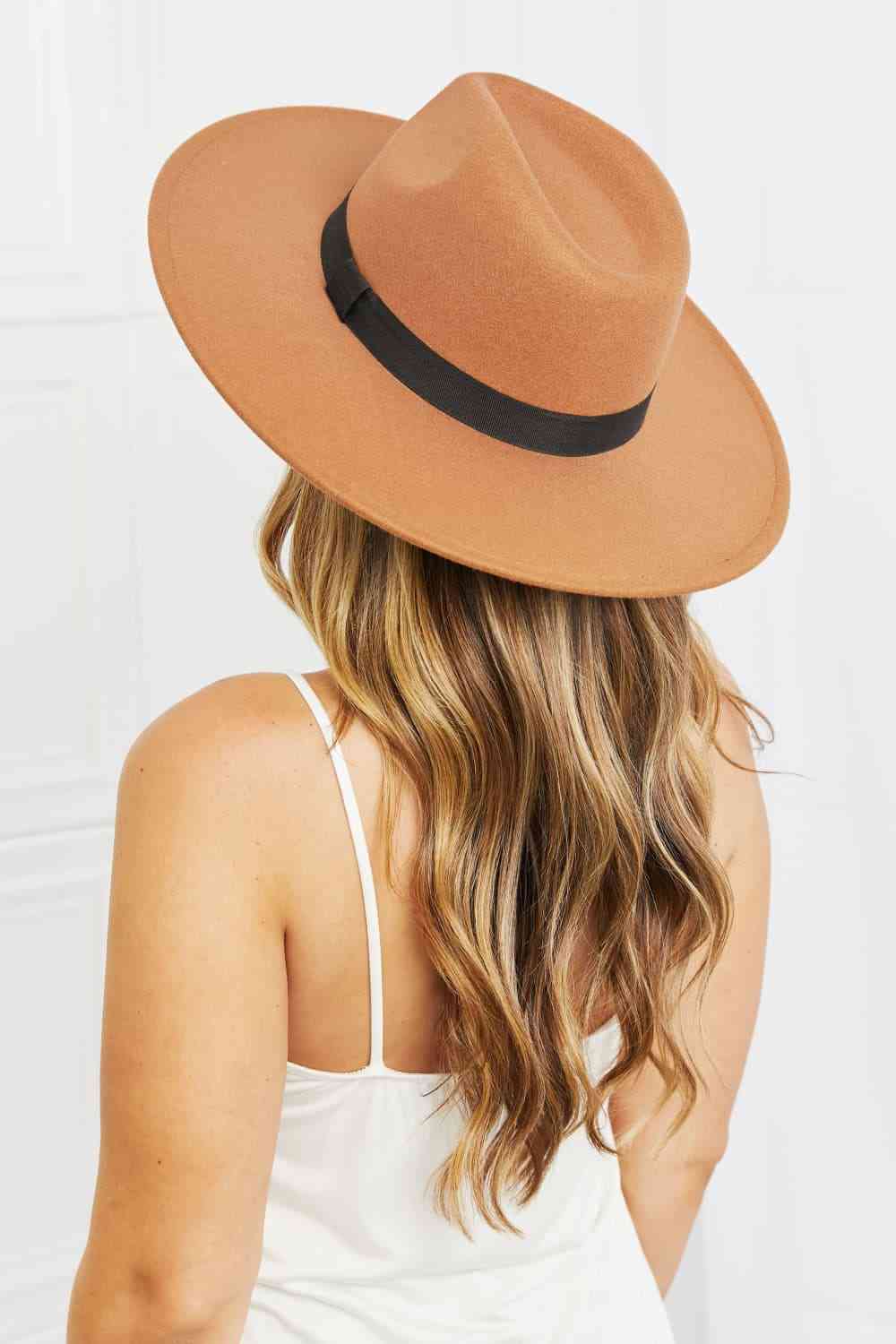 Fame Enjoy The Simple Things Fedora Hat - lolaluxeshop