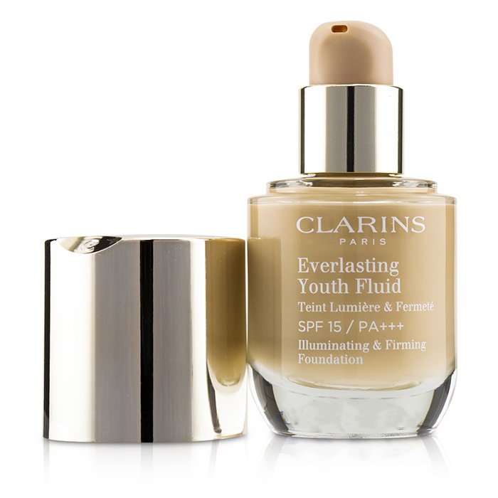 CLARINS Everlasting Youth Fluid Illuminating & Firming Foundation SPF 15 - LOLA LUXE