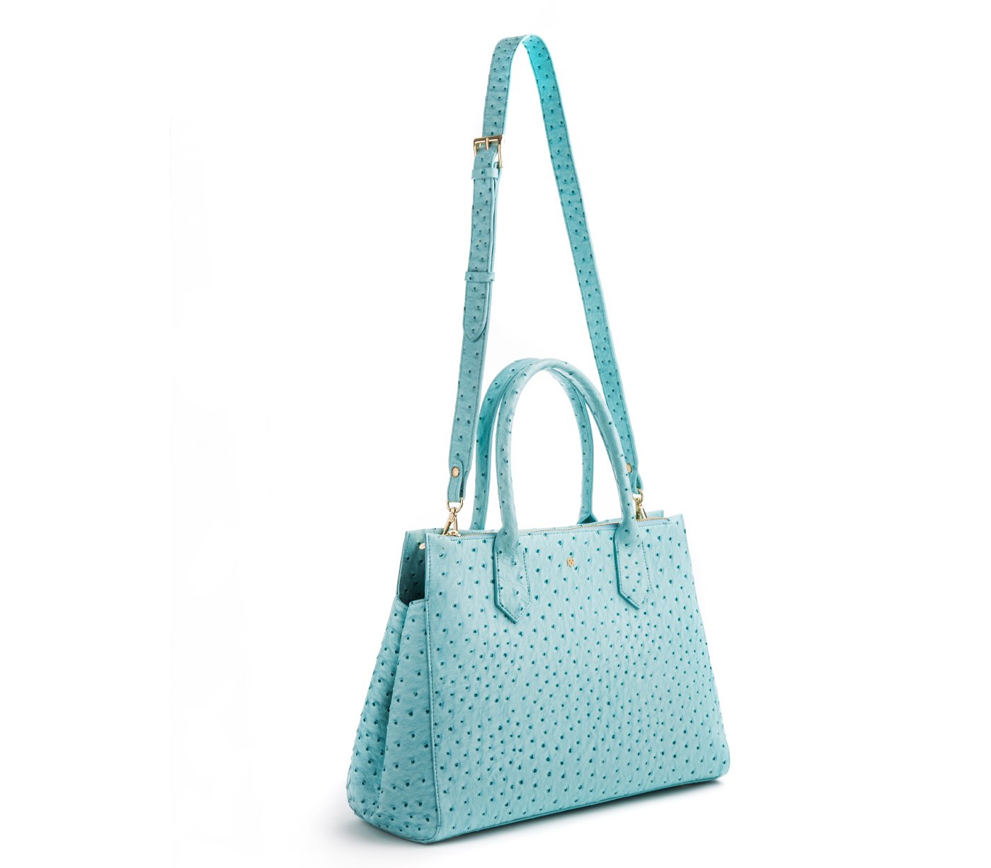 Koko - Light Blue Vegan Workbag - LOLA LUXE