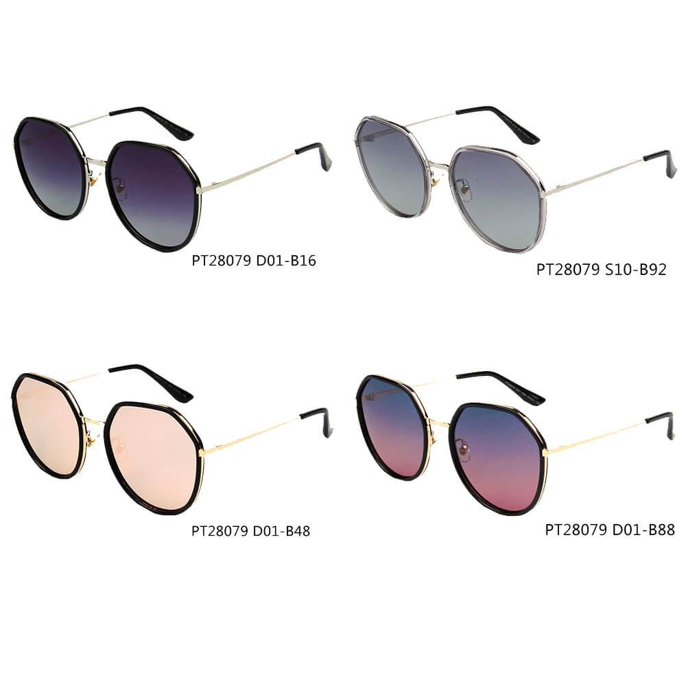 BONN | Women Round Polarized Sunglasses Circle - lolaluxeshop