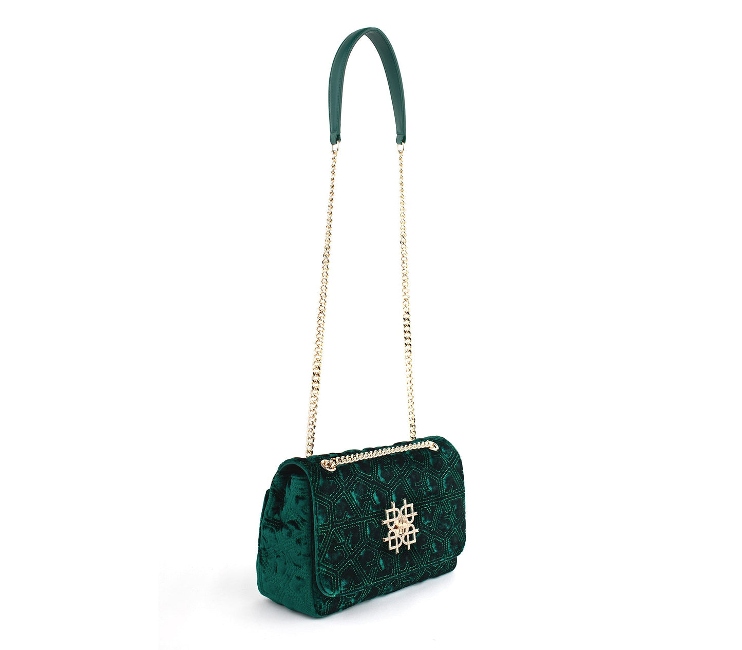 Broadway - Green Vegan Shoulder Bag - lolaluxeshop