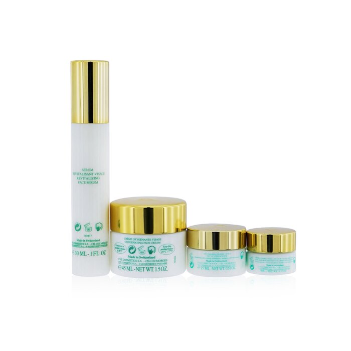 VALMONT - The Oxygen Symphony Set: Prime Renewing Pack 15ml + Prime B -Cellular 30ml + Prime Contour 5ml + Deto2x Cream 45ml - LOLA LUXE