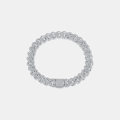 4.63 Carat Moissanite 925 Sterling Silver Bracelet - lolaluxeshop