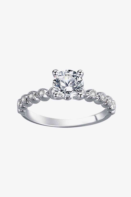 Classic 4-Prong Moissanite Ring - lolaluxeshop