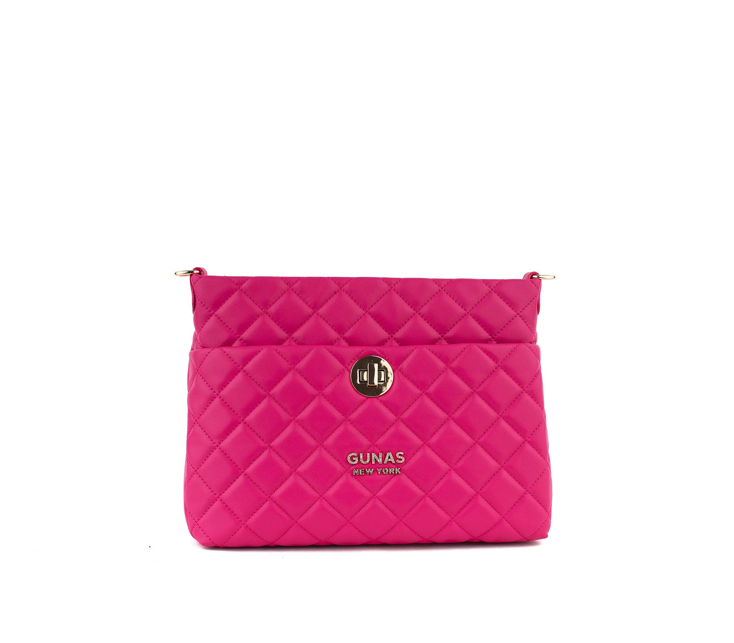 Koi - Pink Quilted Vegan Leather Purse - lolaluxeshop