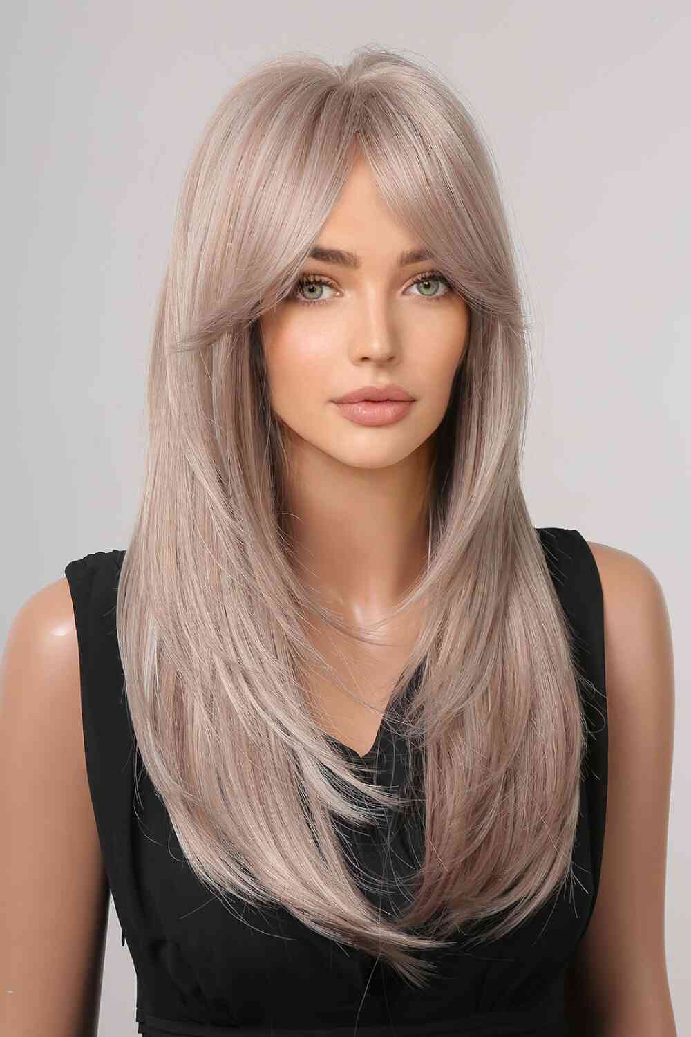 13*1" Full-Machine Wigs Synthetic Long Straight 22" - lolaluxeshop