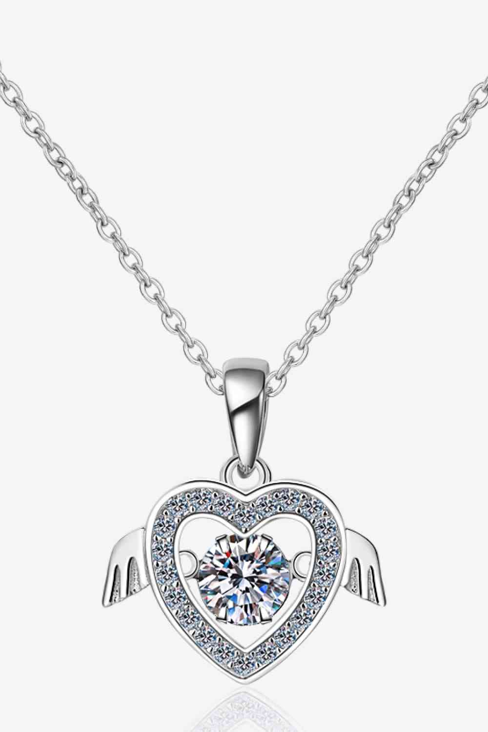 Moissanite 925 Sterling Silver Necklace - lolaluxeshop