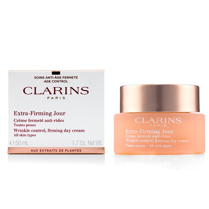 CLARINS - Extra-Firming Jour Wrinkle Control, Firming Day Cream - All Skin Types - LOLA LUXE