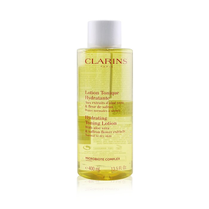 CLARINS - Hydrating Toning Lotion With Aloe Vera & Saffron Flower Extracts - Normal to Dry Skin - LOLA LUXE