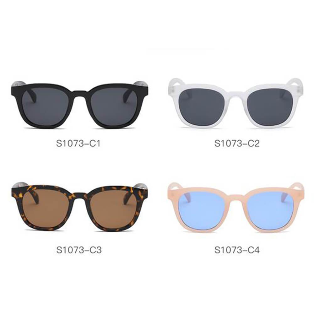 IVINS | Women Round Horn Rimmed Fashion Sunglasses - lolaluxeshop