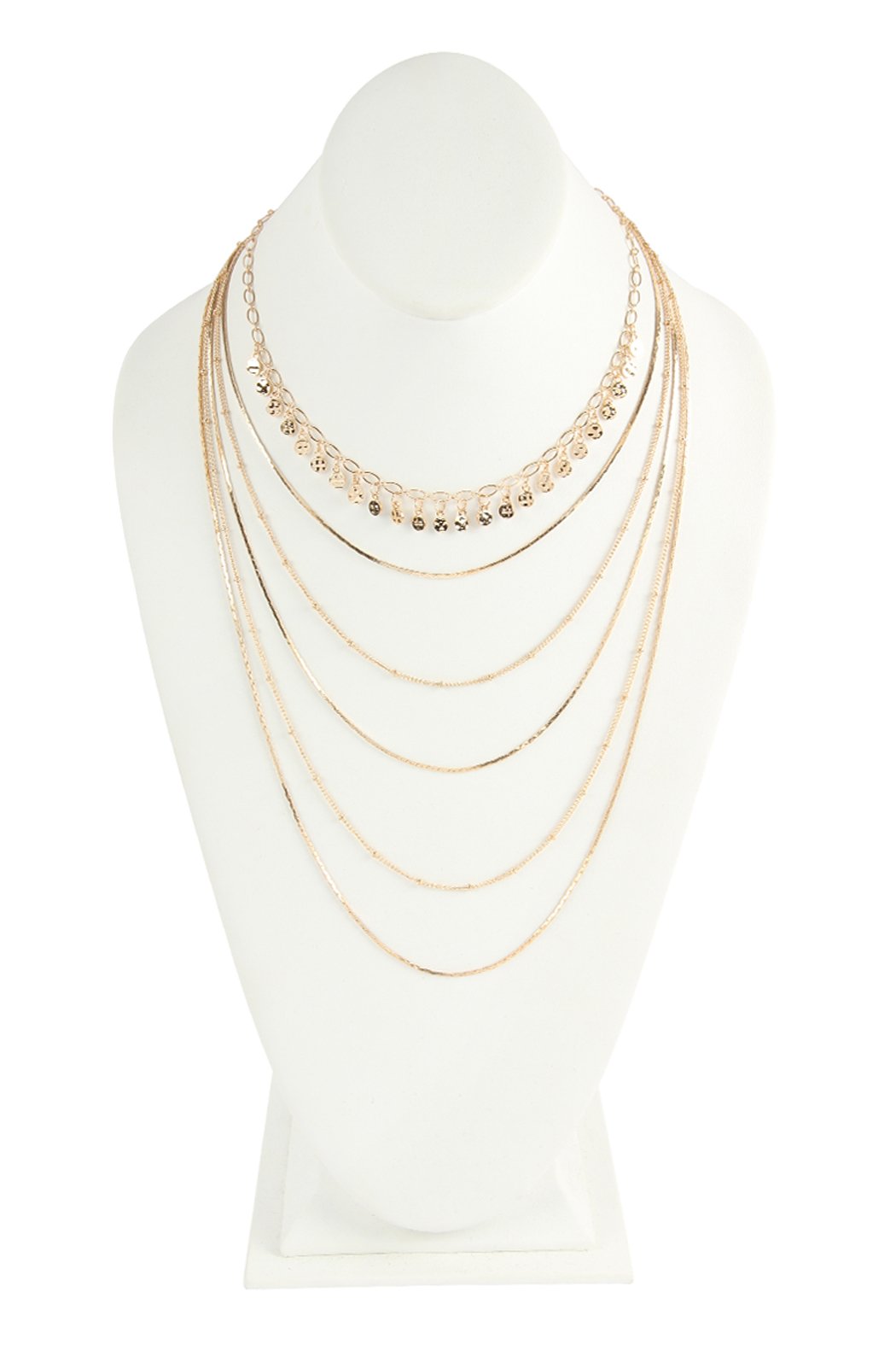 Hdn2640 - Delicate Layer Necklaces - LOLA LUXE