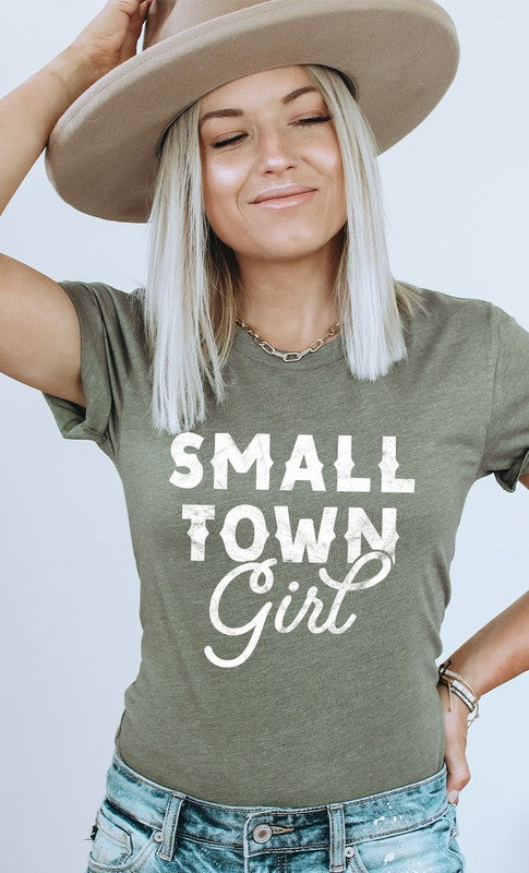 Retro Small Town Girl Graphic Tee PLUS - lolaluxeshop