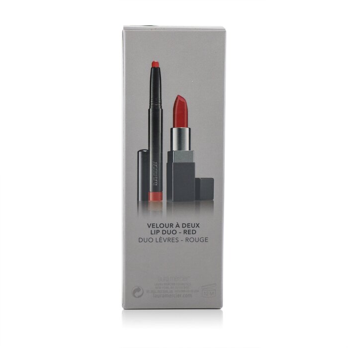 LAURA MERCIER - Velour a Deux Lip Duo (2x Lipstick) 2pcs - LOLA LUXE