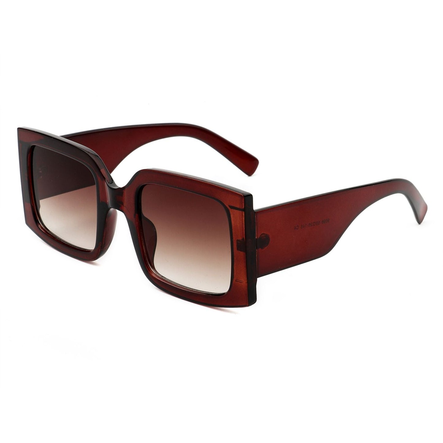 Vesela - Retro Square Oversize Fashion Sunglasses - lolaluxeshop