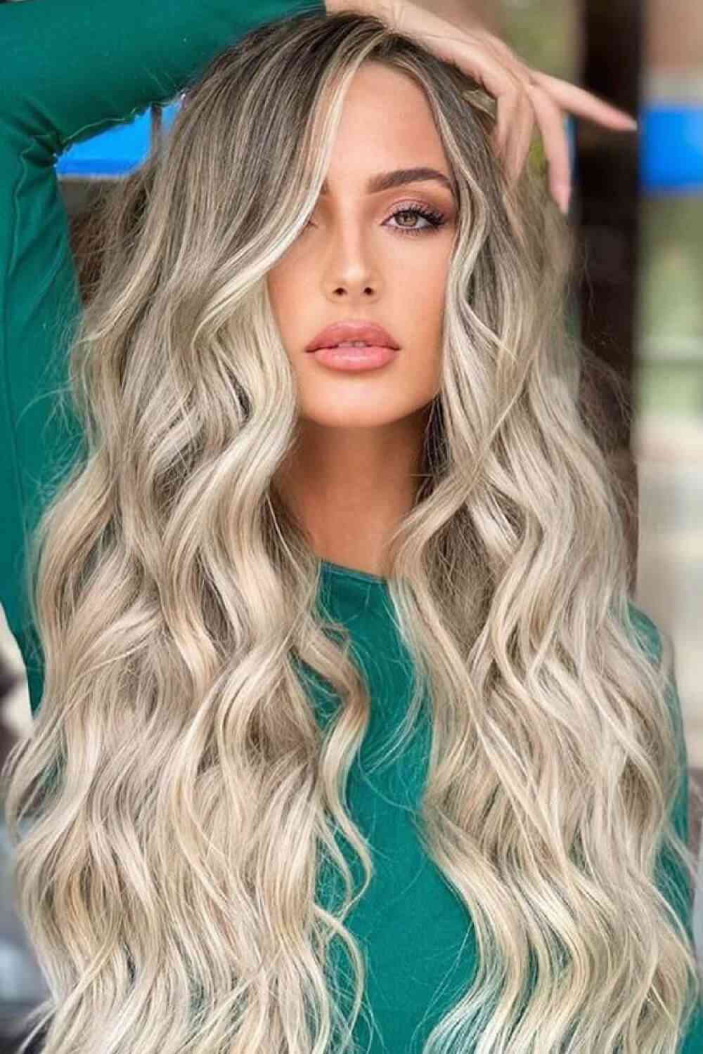 Full Machine Made Long Wave Wigs 26'' - lolaluxeshop