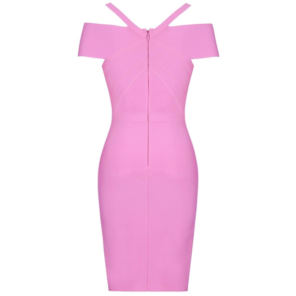 Summer Off Shoulder Bandage Dress - LOLA LUXE