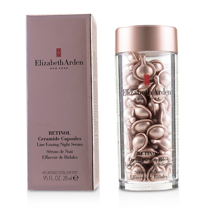 ELIZABETH ARDEN - Ceramide Retinol Capsules - Line Erasing Night Serum - LOLA LUXE