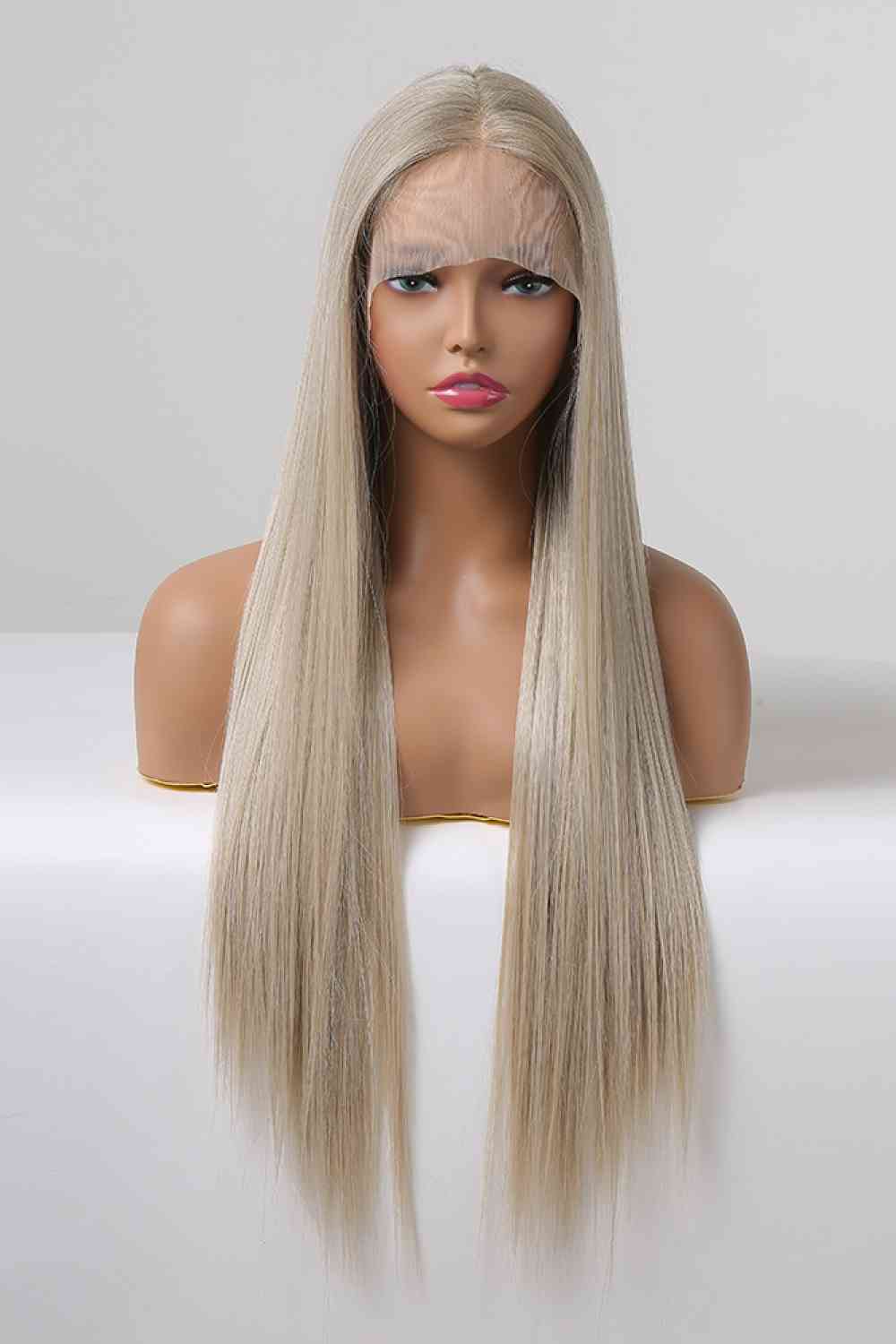 13*2" Lace Front Wigs Synthetic Long Straight 27" 150% Density - lolaluxeshop