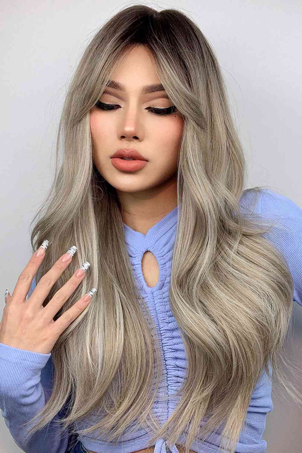 Full Machine Long Wave Wigs 26'' - lolaluxeshop