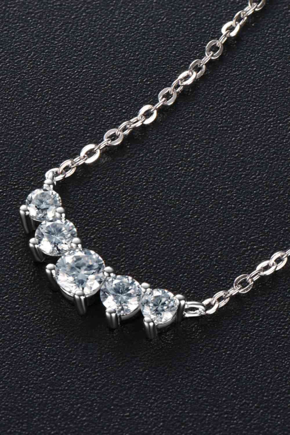 Moissanite Pendant Necklace - lolaluxeshop