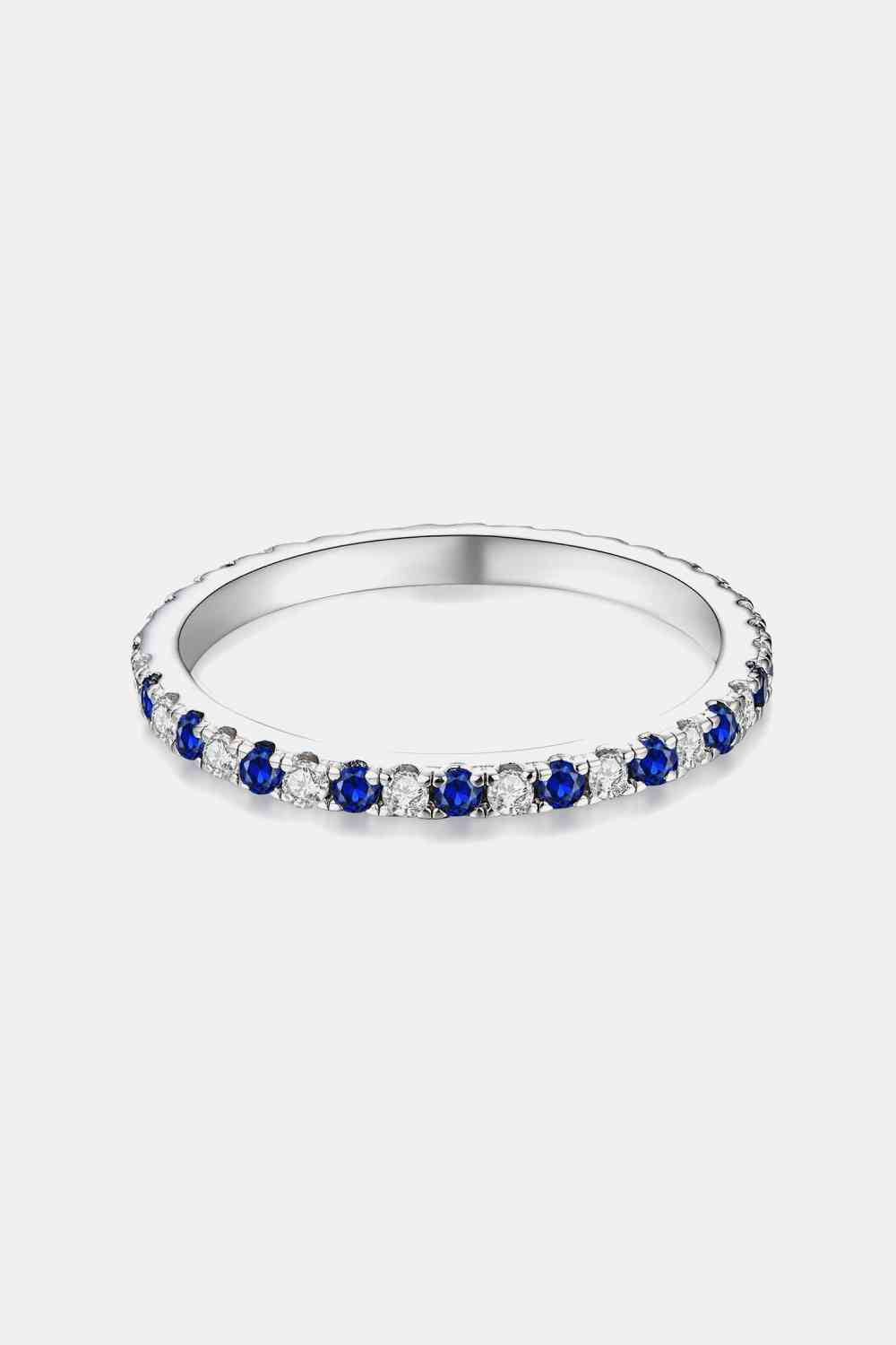 Moissanite Lab-Grown Sapphire Rings - lolaluxeshop