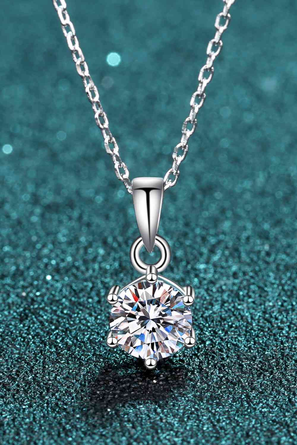 Adored Get What You Need Moissanite Pendant Necklace - lolaluxeshop