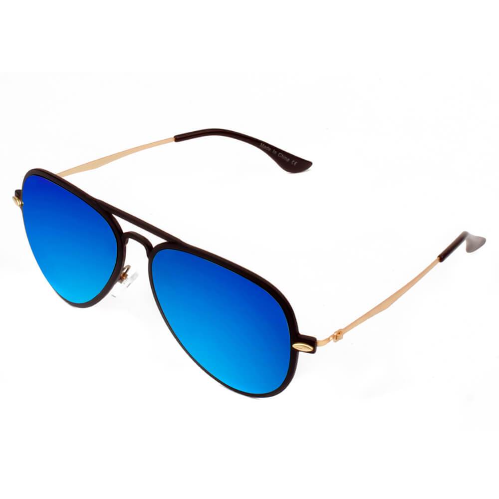 DURHAM | Unisex Mirrored Aviator Fashion Sunglasses - lolaluxeshop