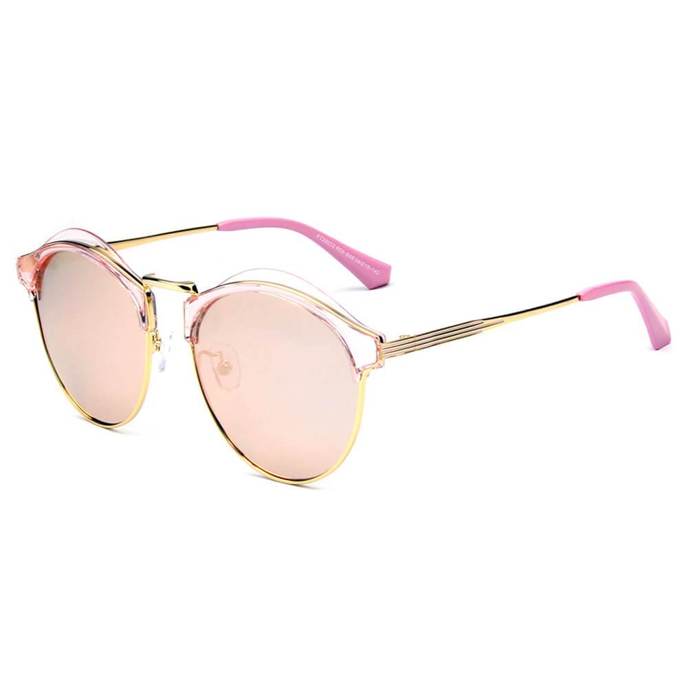 PERUGIA | Women Round Polarized Fashion Sunglasses - lolaluxeshop