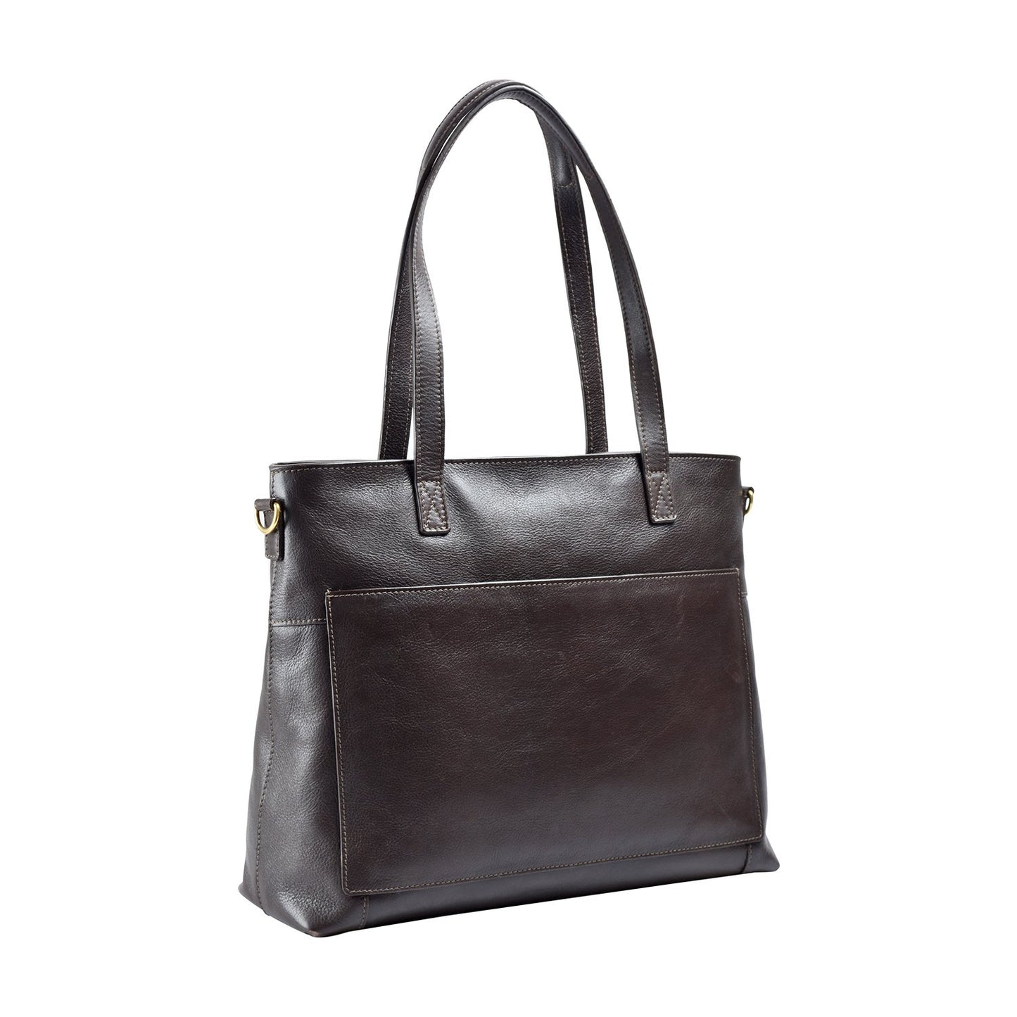 Sierra Leather Shoulder Bag With Sling Strap - LOLA LUXE