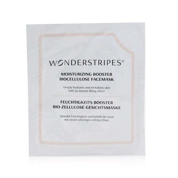 WONDERSTRIPES - Moisturizing Booster Biocellulose Facemask - LOLA LUXE