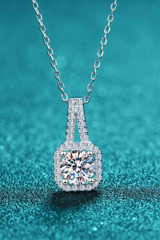 Look Amazing 2 Carat Moissanite Pendant Necklace - lolaluxeshop