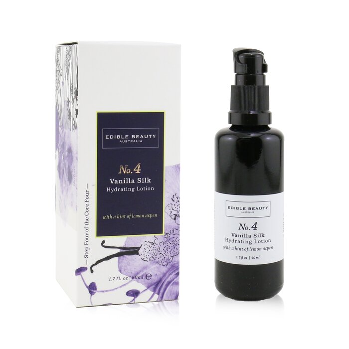 EDIBLE BEAUTY - No. 4 Vanilla Silk Hydrating Lotion - LOLA LUXE