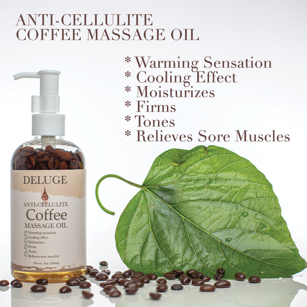 Anti-Cellulite Coffee Massage Oil - lolaluxeshop