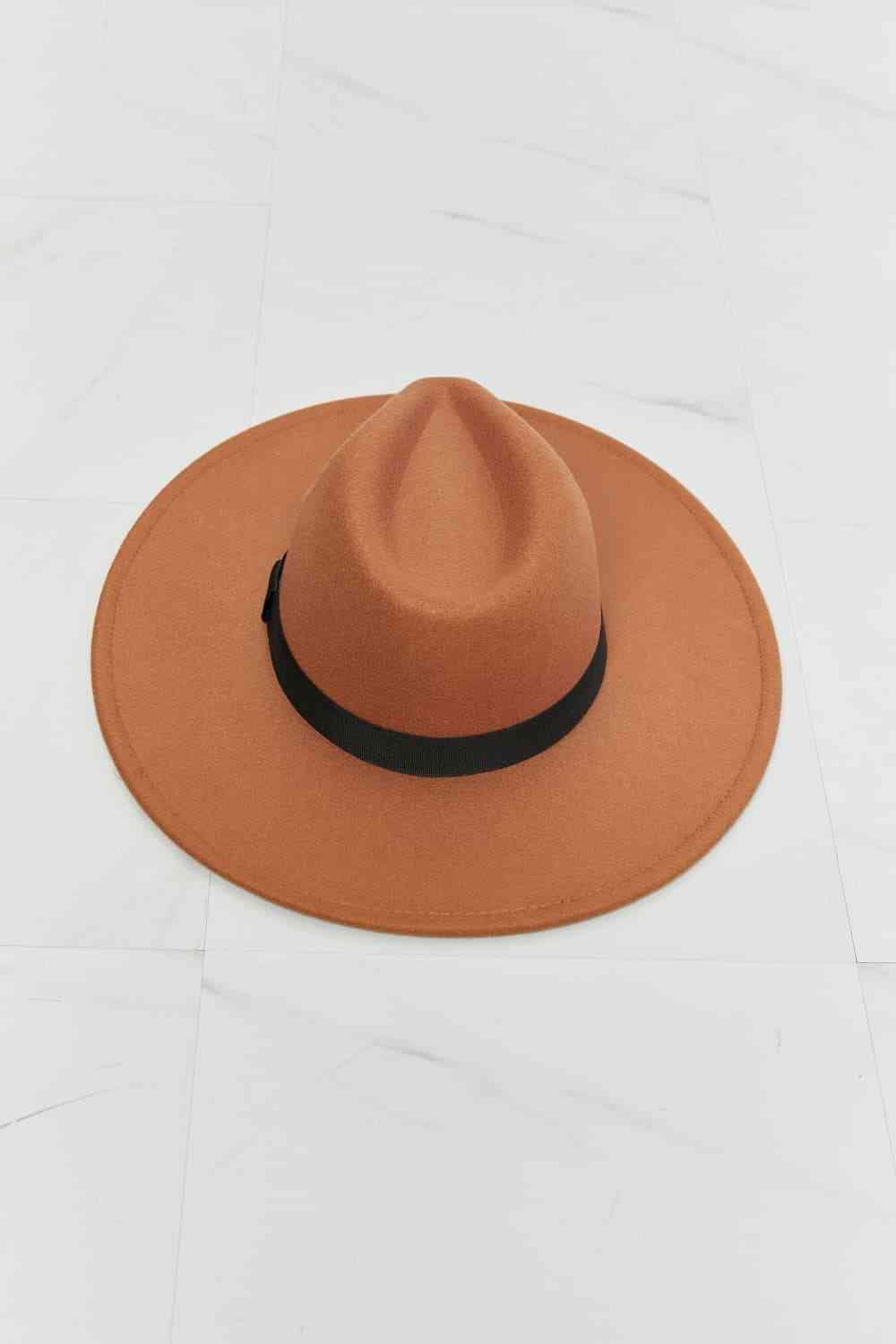 Fame Enjoy The Simple Things Fedora Hat - lolaluxeshop