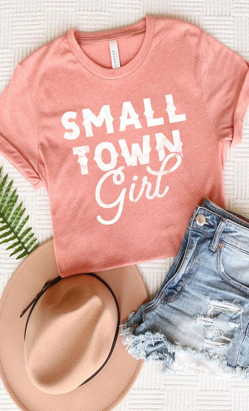 Retro Small Town Girl Graphic Tee PLUS - lolaluxeshop