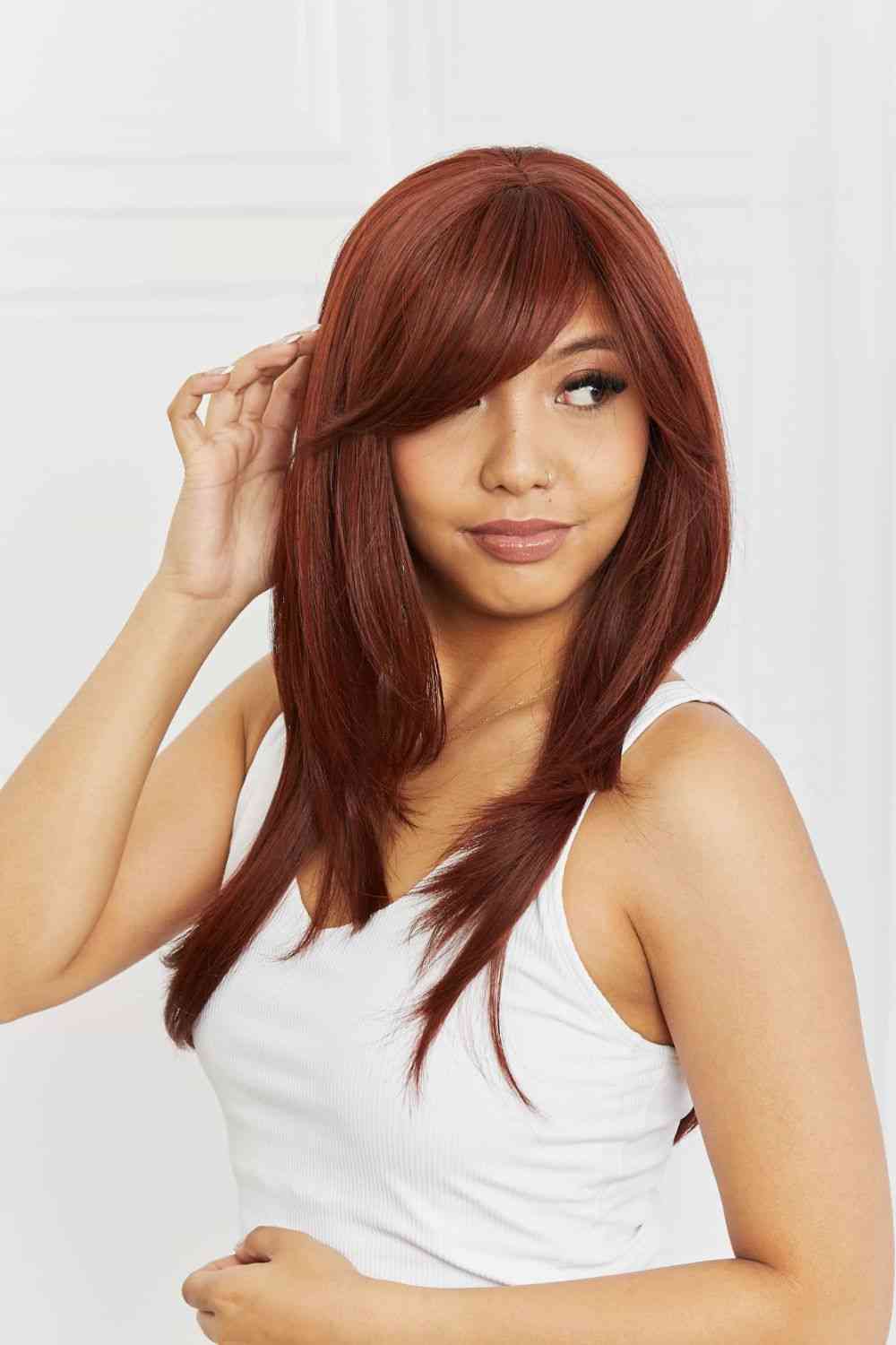 Mid-Length Wave Synthetic Wigs 20'' - lolaluxeshop