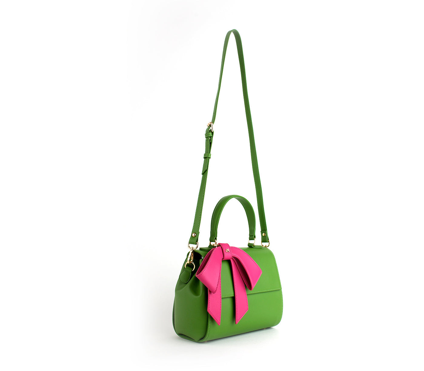 Cottontail - Neon Green Vegan Leather Bag - lolaluxeshop